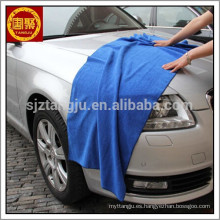 toalla de microfibra para la limpieza del coche, paño del coche de la microfibra de 300 g / m2, toalla de limpieza del coche de la microfibra de la alta calidad